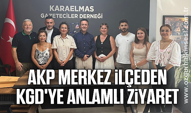 AKP Merkez İlçeden KGD'ye Anlamlı Ziyaret