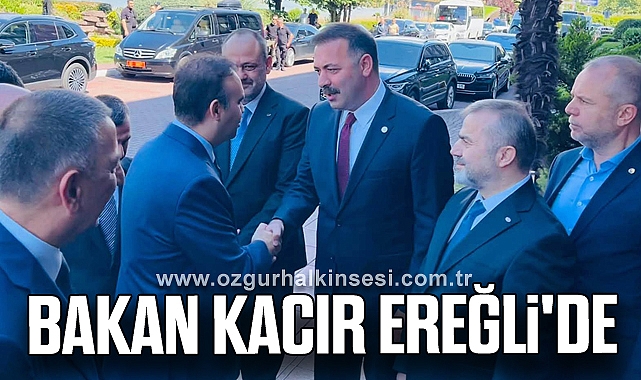 Bakan Kacır Ereğli'de
