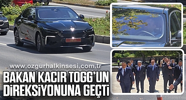 Bakan Kacır TOGG Direksiyonuna Geçti