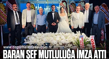 BARAN ŞEF MUTLULUĞA İMZA ATTI