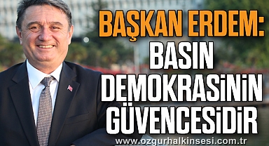 Başkan Erdem: 