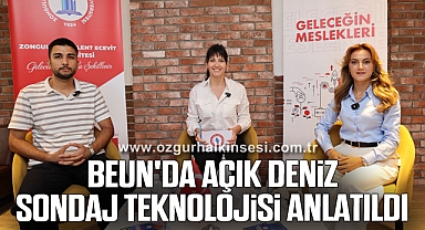 BEUN'da Açık Deniz Sondaj Teknolojisi Anlatıldı