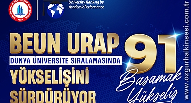 BEUN, URAP Dünya Üniversite Sıralamasında Yükselişini Sürdürüyor