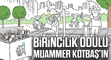 Birincilik ödülü Muammer Kotbaş’ın