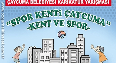 Çaycuma Belediyesi'nden Karikatür Yarışması