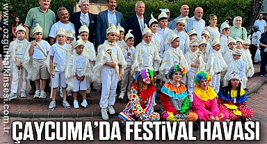 ÇAYCUMA’DA FESTİVAL HAVASI