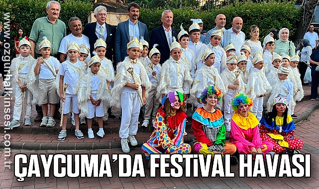 ÇAYCUMA’DA FESTİVAL HAVASI