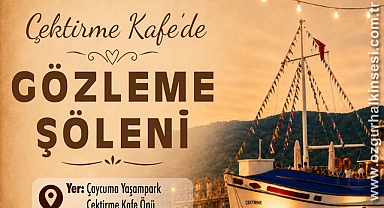 Çektirme Kafe'de Gözleme Şöleni