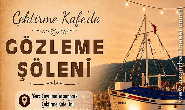 Çektirme Kafe'de Gözleme Şöleni