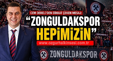 Cem Dereli'den Zonguldakspor İçin Birlik Çağrısı