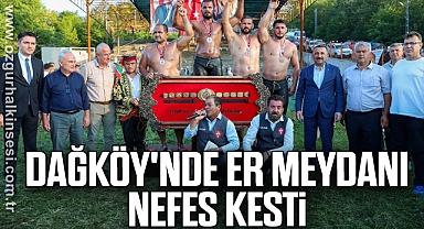 Dağköy'nde Er Meydanı Nefes Kesti