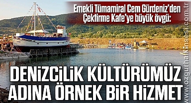 Denizcilik kültürümüz adına örnek bir hizmet 
