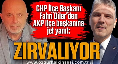 DİLER: “ZIRVALIYOR”