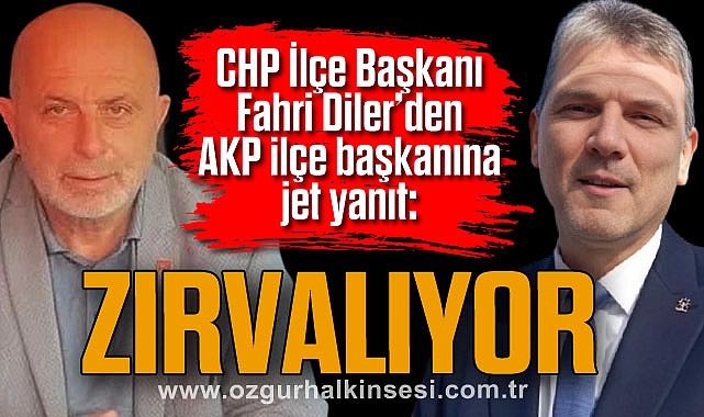 DİLER: “ZIRVALIYOR”