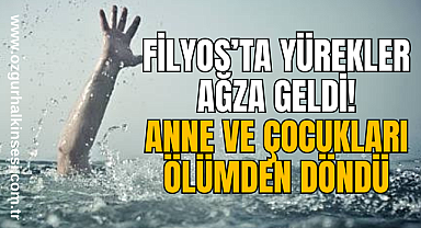 Filyos'ta Yürekler Ağza Geldi! Anne ve Çocukları Ölümden Döndü