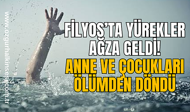 Filyos'ta Yürekler Ağza Geldi! Anne ve Çocukları Ölümden Döndü