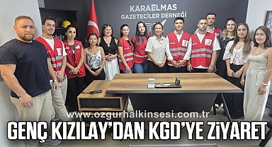 Genç Kızılay’dan KGD’ye ziyaret