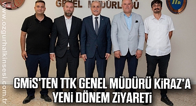 GMİS'ten TTK Genel Müdürü Kiraz'a Yeni Dönem Ziyareti