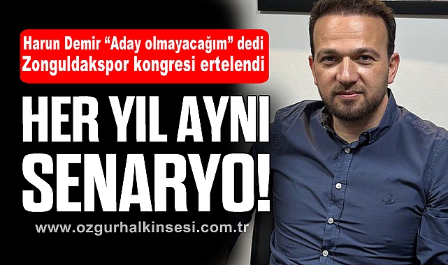 HER YIL AYNI SENARYO!