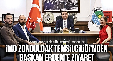 İMO Zonguldak Temsilciliği'nden Başkan Erdem’e Ziyaret