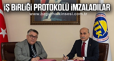 İş Birliği Protokolü İmzaladılar