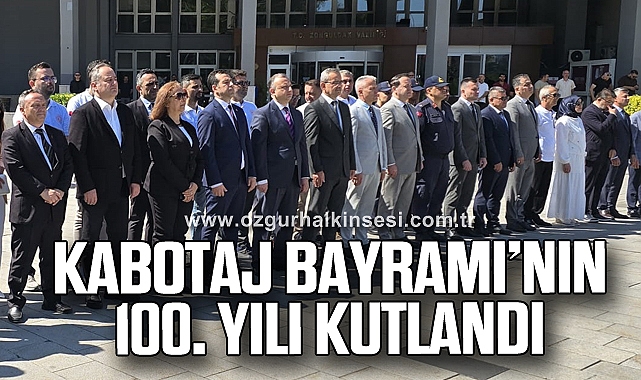 Kabotaj Bayramı’nın 100. Yılı Kutlandı