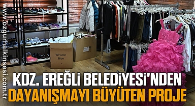 Kdz. Ereğli Belediyesi'nden dayanışmayı büyüten proje