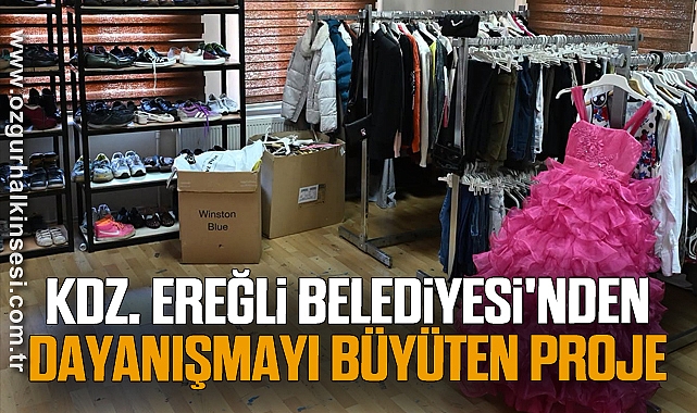 Kdz. Ereğli Belediyesi'nden dayanışmayı büyüten proje