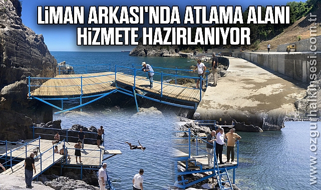 Liman Arkası'nda Atlama Alanı Hizmete Hazırlanıyor