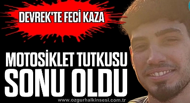 MOTOSİKLET TUTKUSU SONU OLDU