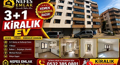 NEFES EMLAK’TAN BAHÇELİEVLER’DE GENİŞ VE FERAH 3+1 KİRALIK DAİRE