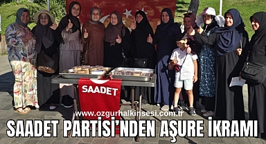 Saadet Partisi’nden Aşure İkramı! 