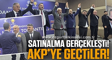 Satınalma gerçekleşti! AKP’ye geçtiler!