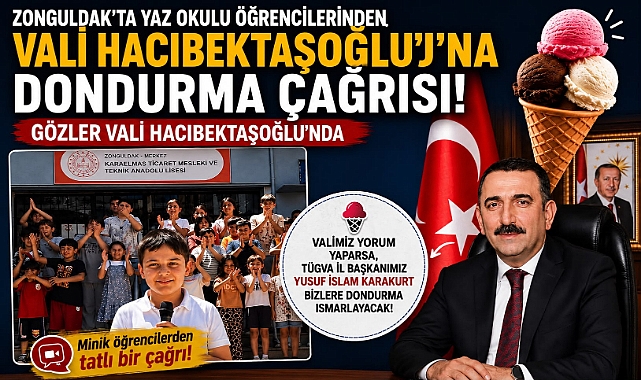 “Valimiz Yorum Yaparsa Dondurmalar TÜGVA’dan”