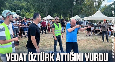 VEDAT ÖZTÜRK ATTIĞINI VURDU