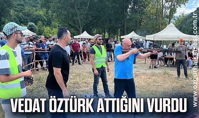 VEDAT ÖZTÜRK ATTIĞINI VURDU