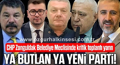 YA BUTLAN, YA YENİ PARTİ!