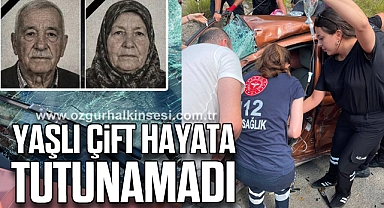 Yaşlı Çift Hayata Tutunamadı