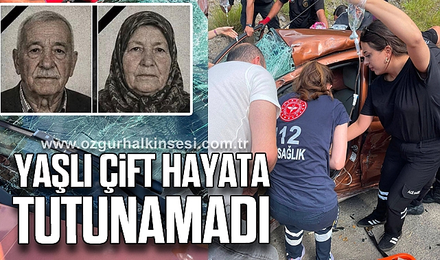 Yaşlı Çift Hayata Tutunamadı