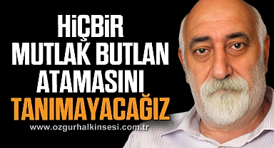 Yeşil Sol Parti İl Temsilcisi Topaloğlu: Hiçbir Mutlak Butlan Atamasını Tanımayacağız