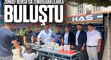 ZONDEF BURSA’DA ZONGULDAKLILARLA BULUŞTU