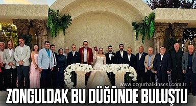 ZONGULDAK BU DÜĞÜNDE BULUŞTU
