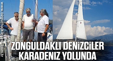 Zonguldaklı denizciler Karadeniz yolunda