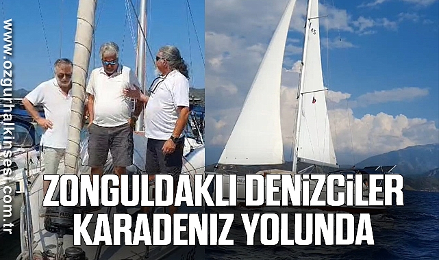 Zonguldaklı denizciler Karadeniz yolunda