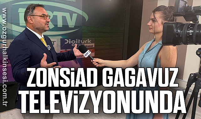 ZONSİAD GAGAVUZ TELEVİZYONUNDA