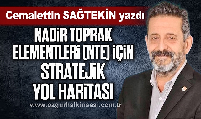 Nadir Toprak Elementleri (NTE) İçin Stratejik Yol Haritası